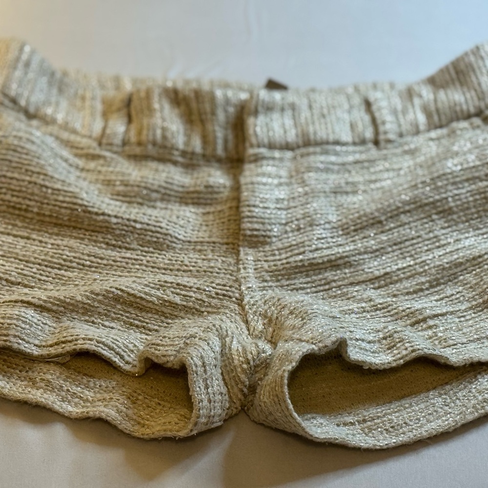 Banana Republic, Gold & Ivory Women’s Petite Shorts, Size OP Clothing